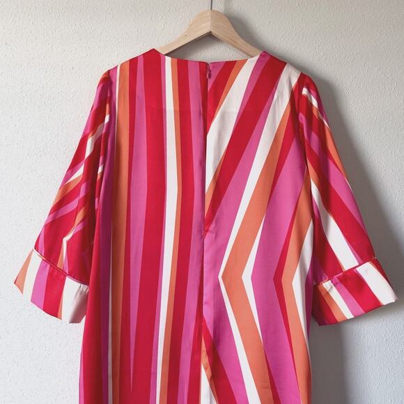 NEW J.CREW Collection ‘Ratti Stripe’ Kaftan Tunic Dress Size 4 - Picture 6 of 7